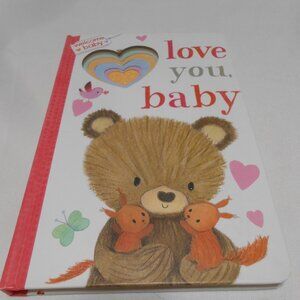 NEW HC BOOK "WELCOME BABY LOVE YOU BABY" DUBRAVAKA KOLANOVIC GLITTER PEAK A BOO